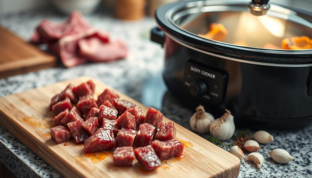 Slow Cooker Cube Steak Preparation