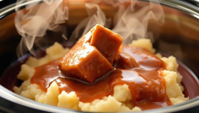 crock pot cube steak and gravy